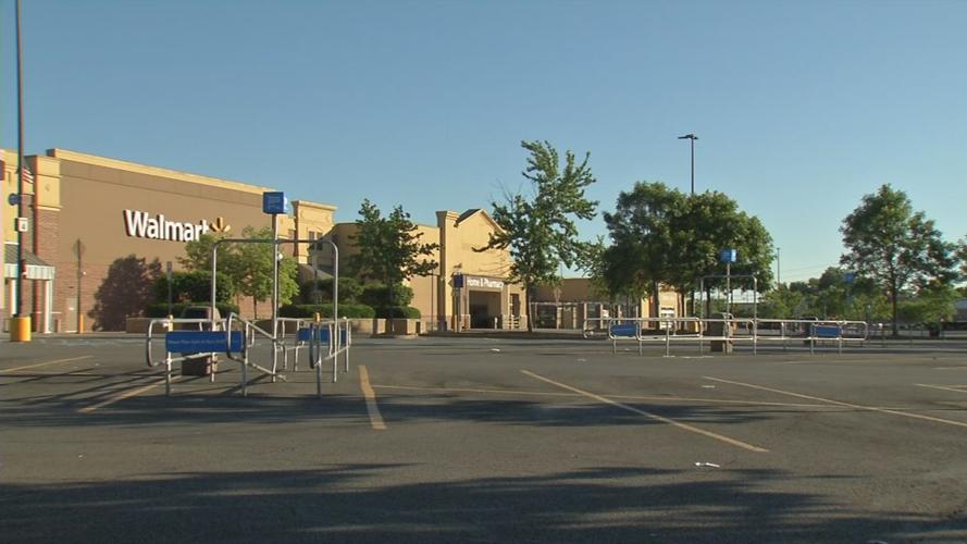 Empty parking lot at Bashford Manor Lane Walmart.png