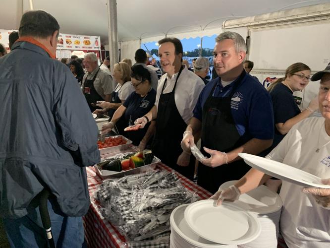 Harmon and Quarles at Commodity Breakfast