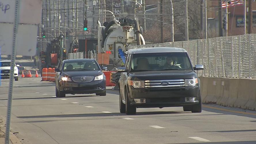 Traffic impacts from MSD work along Broadway