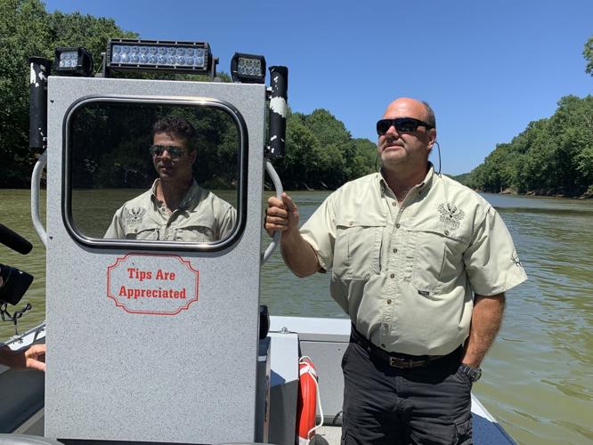 William Martin and his father, Doug Martin, run Blue Wing Landing Outfitters together
