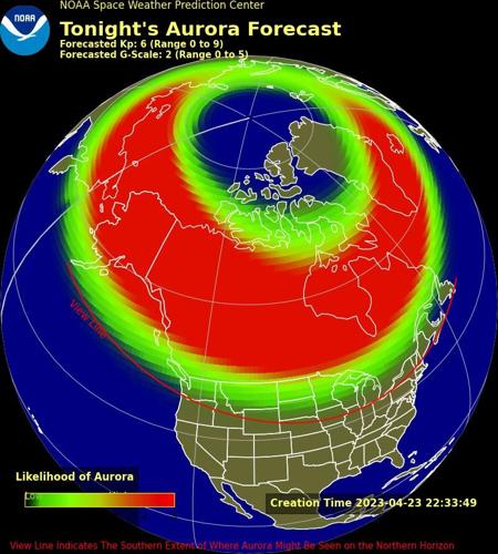 Sunday Night Aurora Forecast