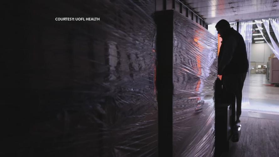 Medical supplies shipped to eastern Kentucky flood victims by UofL Health on Aug. 2, 2022