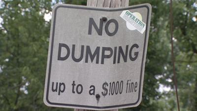 No Dumping Sign