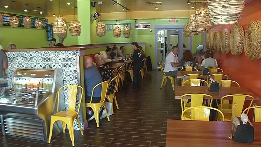 Interior of Taco Luchador's Jeffersontown location