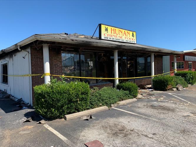 Hunan restaurant fire damage