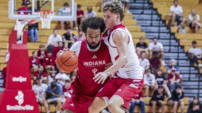 BLOOMINGTON, IN - 2025.10.03 - Men’s Basketball Cream & Crimson Scrimmage
