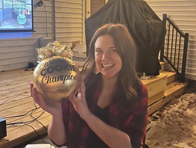 Courtney Yopp Norris wins Christmas Cookie challenge