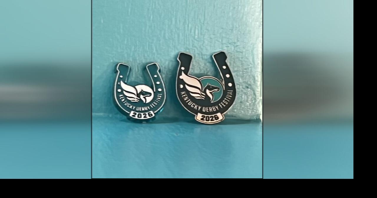 Kentucky Derby Festival reveals 2026 Pegasus Pin's horseshoe design