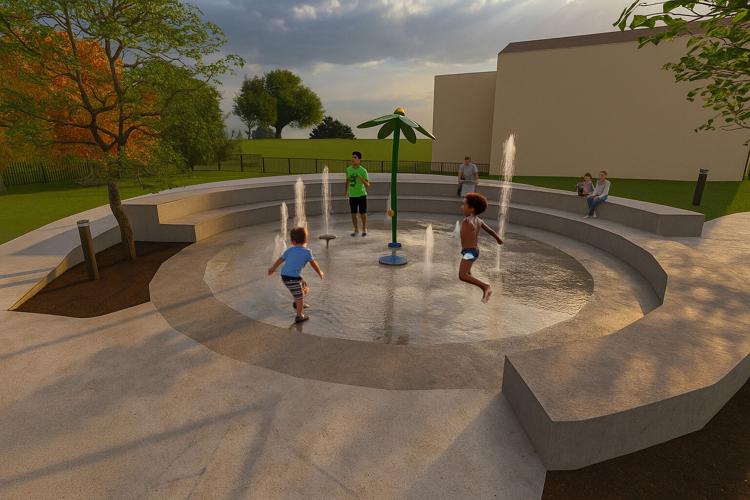 St. Joseph play area rendering