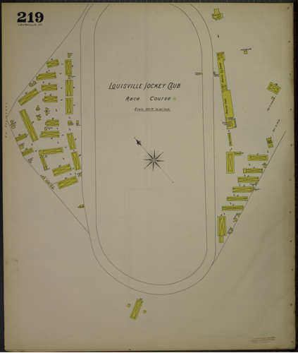 Louisville Jockey Club map