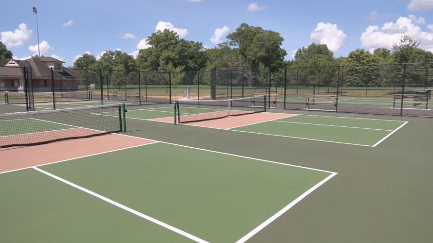 New Shawneee pickleball courts.