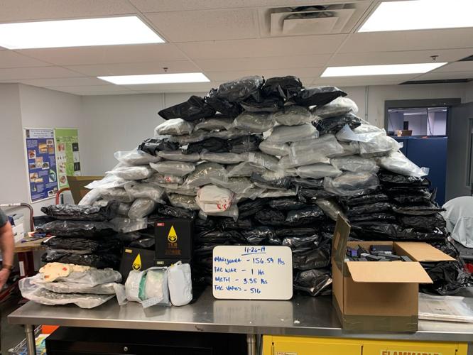 Drugs confiscated in just one week