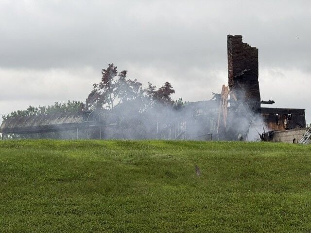 New Albany Golf Course fire