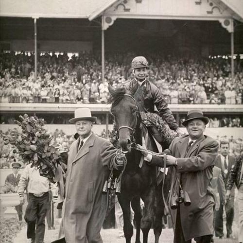 1957 Kentucky Derby jockey winner Bill Hartack. Courtesy: KentuckyDerby.com