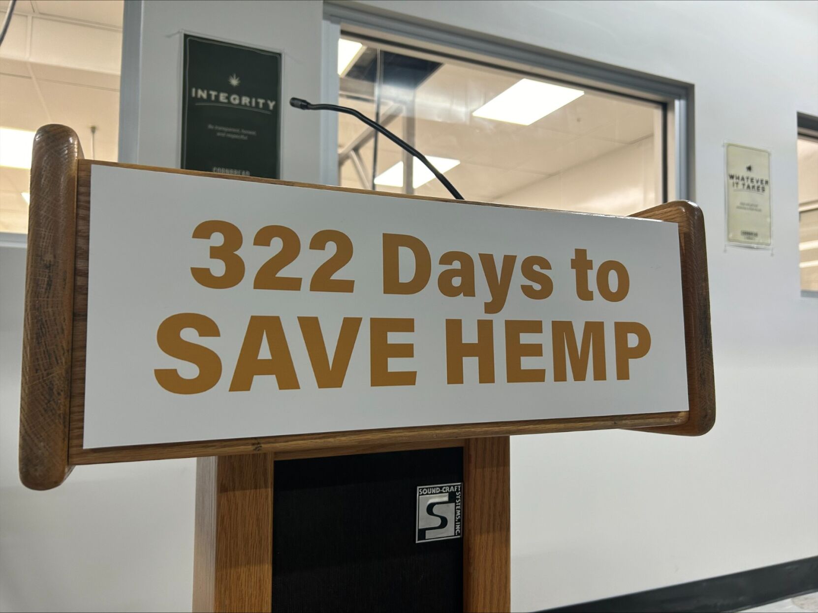 Louisville hemp company unveils new facility with clock ticking on