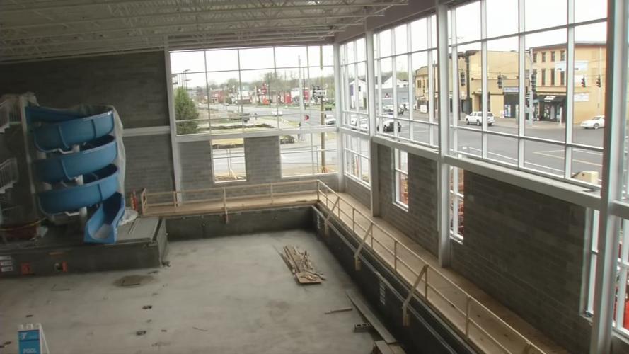 West Louisville YMCA construction (interior)
