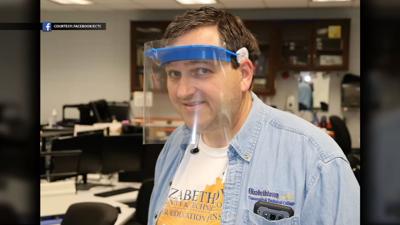 Brent Doty, instructor, Elizabethtown Community & Technical College, 3D printing, COVID-19