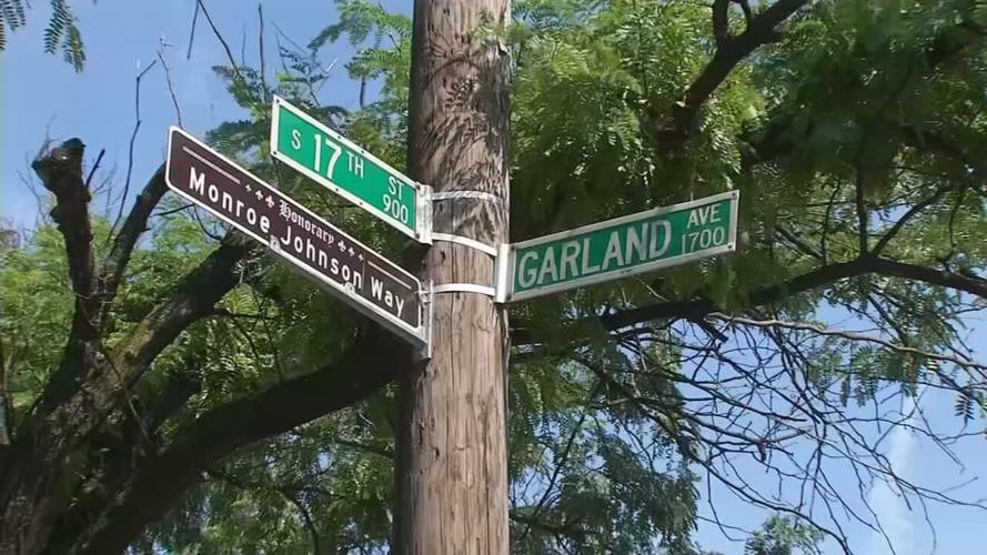 Garland Homicide Street Sign - 7-21-20