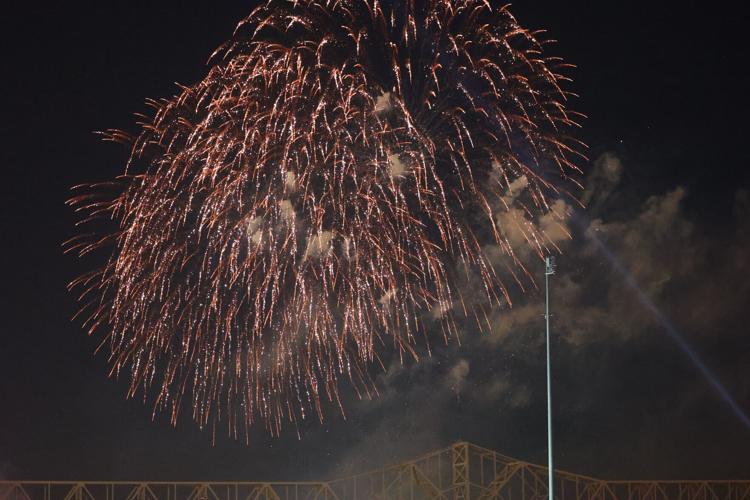 Fireworks at Thunder Over Louisville 2022