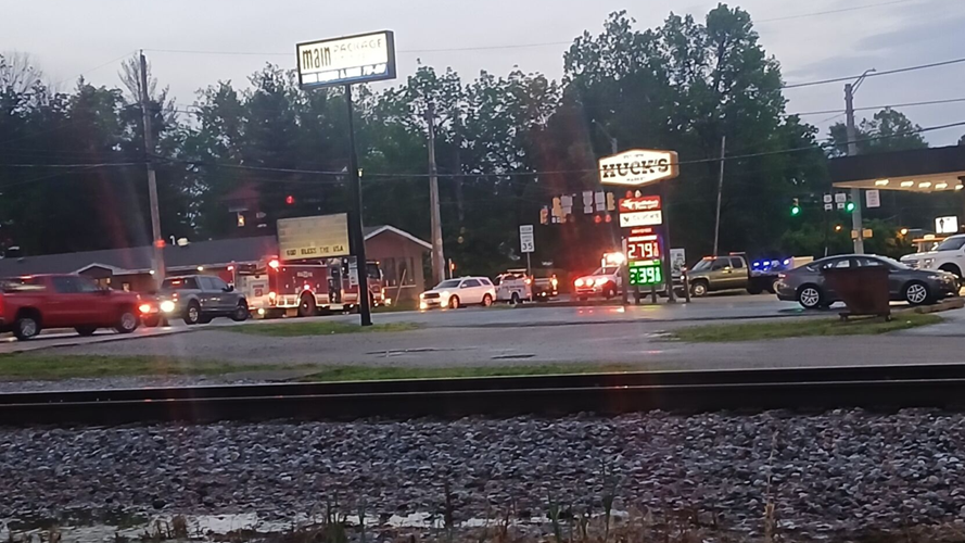 Austin, Indiana, fatal crash scene from Tasha Burton 5-13-25