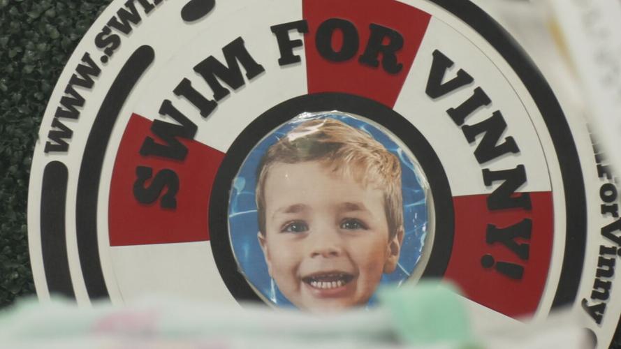 The Allen family began the nonprofit, Swim for Vinny, in memory of their son
