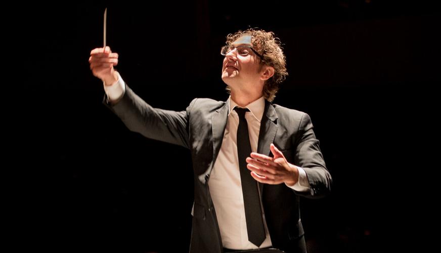Teddy Abrams, music director for the Louisville Orchestra
