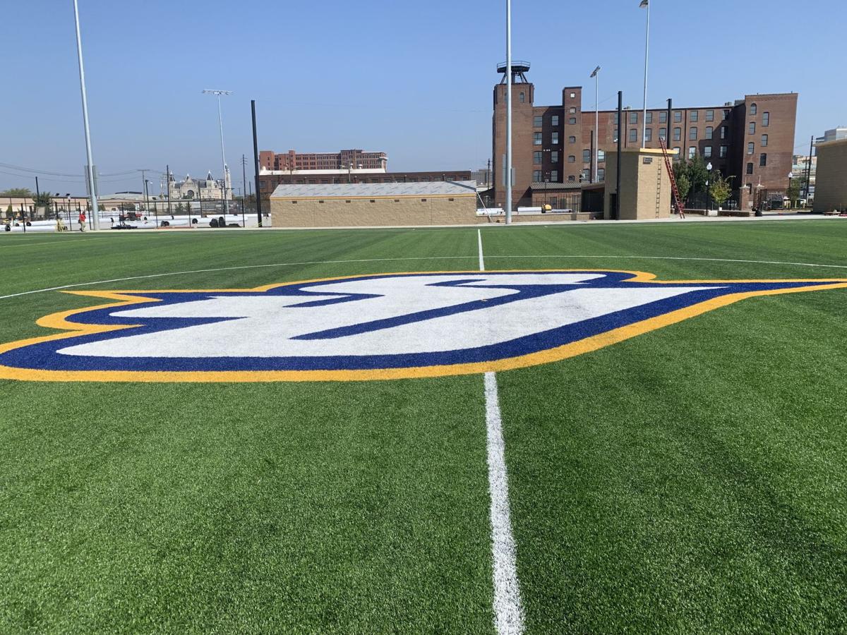 Spalding University soccer teams begin practicing on new soccer fields News