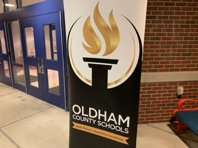 Oldham County Schools sign