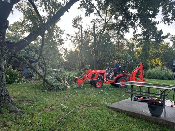 Paoli owner cleans up after storms