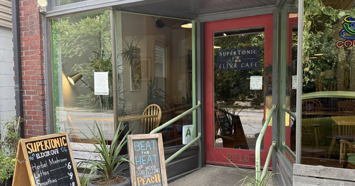 Louisville painter opens café specializing in mushroom coffee and healthy tonics