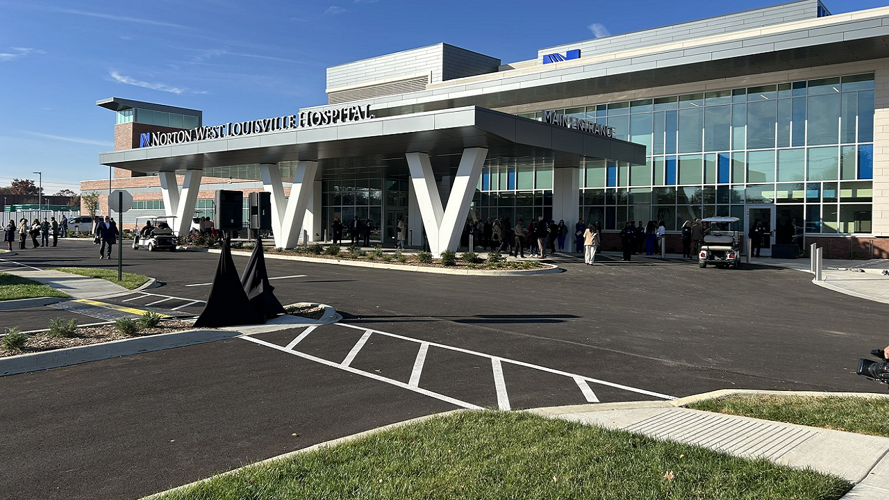 Norton West Louisville Hospital entrance