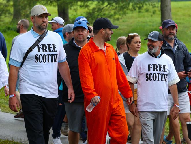 Free Scottie shirt and orange jumpsuit.JPG