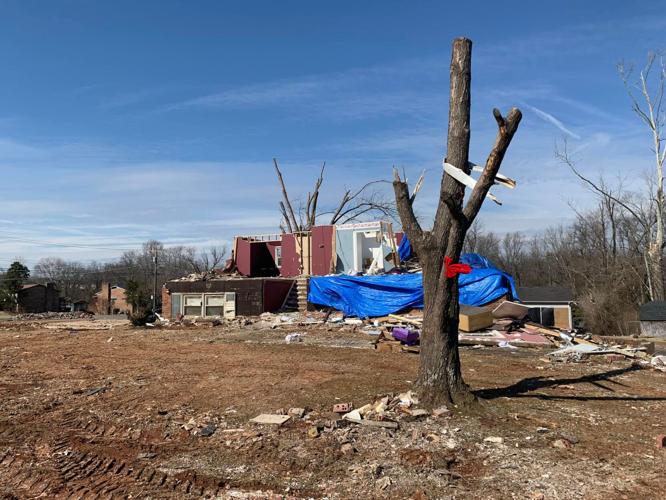 Bowling Green tornado damage, 2 months later