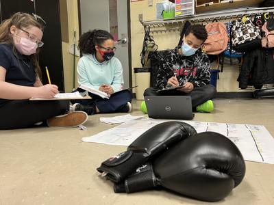 Students learn about Black History Month