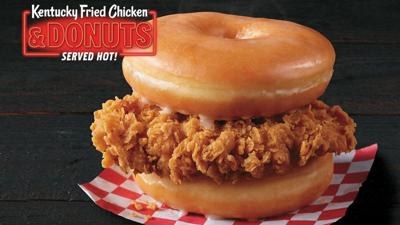 KFC Doughnut Chicken Sandwich