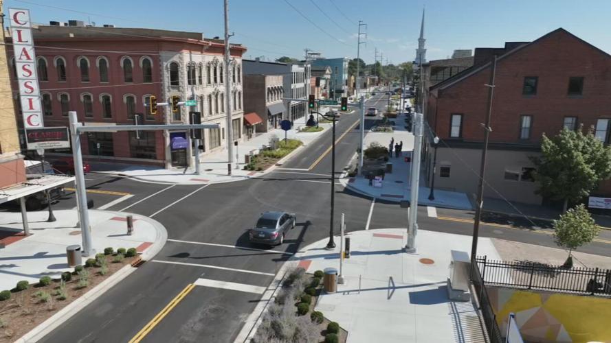 Main Street in downtown New Albany