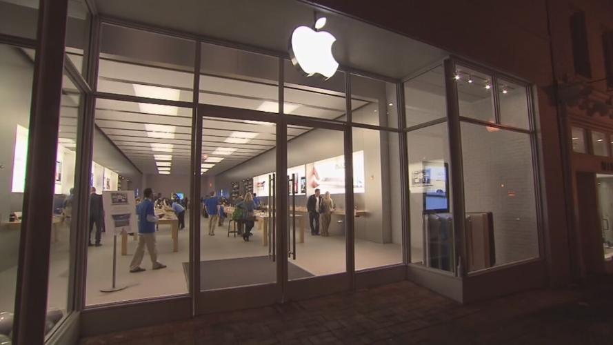 Apple store exterior