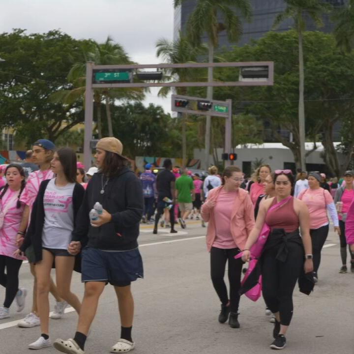 I want to give back', Louisville man has taken part in more than 150  breast cancer walks, News