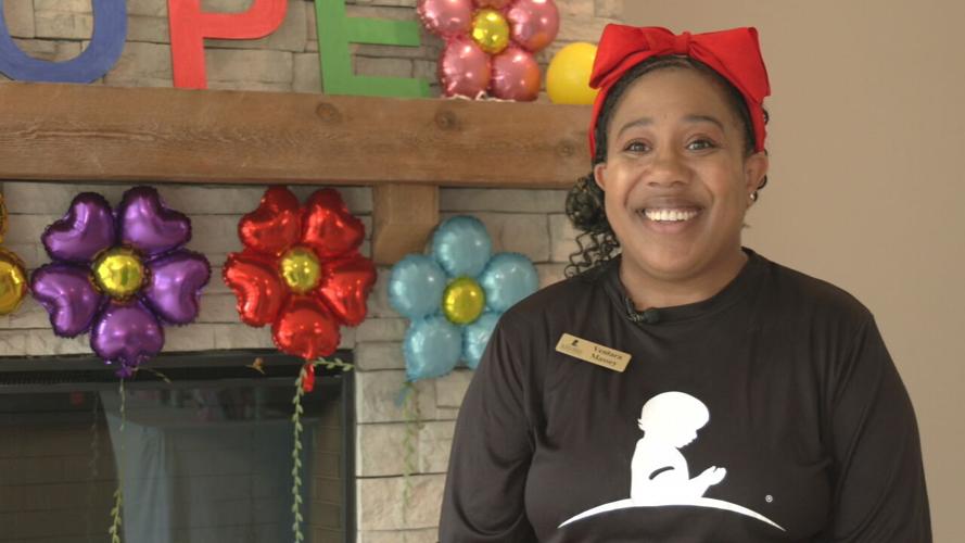 Ventara Massey with St. Jude Children's Research Hospital