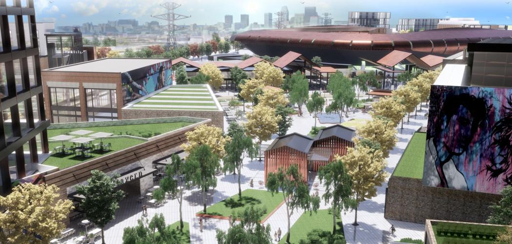 Lynn Family Stadium District Renderings