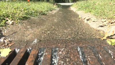 Recent rainfall helps eliminate MSD catch basin odor