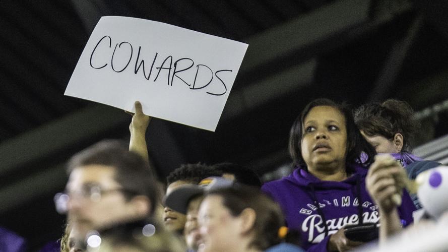LouCity FC fan protest