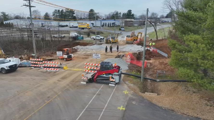 Jeffersontown Sinkhole Contruction