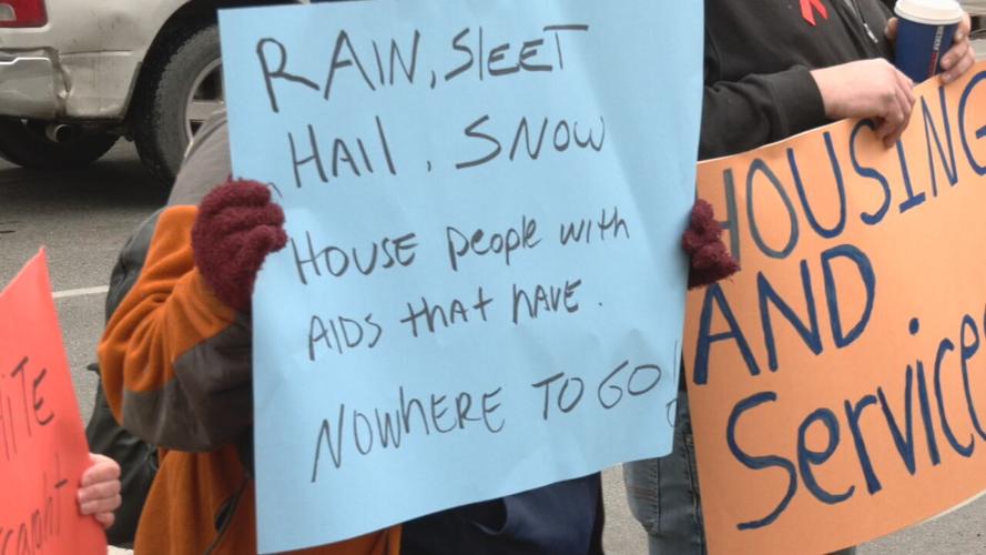 World AIDS Day rally 12-1-23
