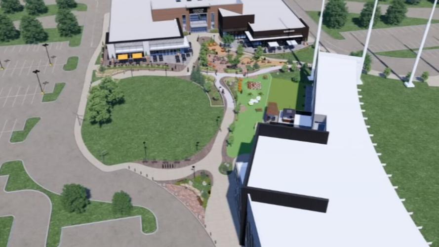 Renderings of Oxmoor Center Renovations