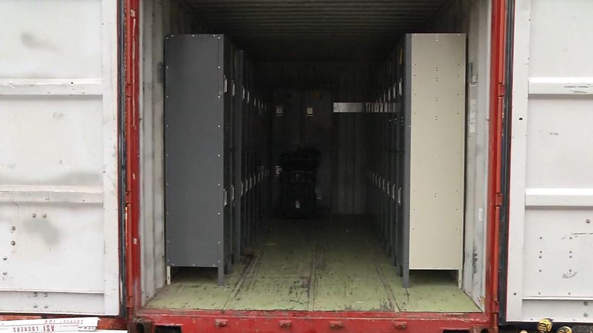 Storage lockers offered to help homeless keep belongings safe News