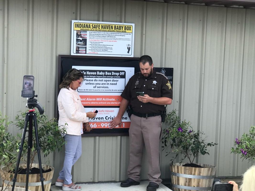 Safe Haven Baby Box installed in Salem, Indiana, honors little boy