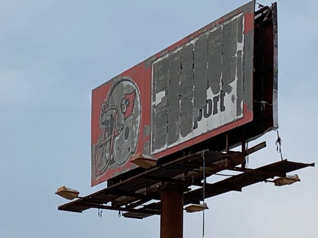 Old Cardinal Stadium Billboard - 3-20-19
