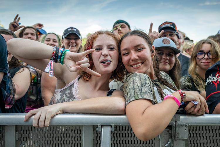 Fans on the rail at the Louder Than Life Festival on September, 21, 2025 in Louisville, Kentucky (93 of 175) (2).jpg