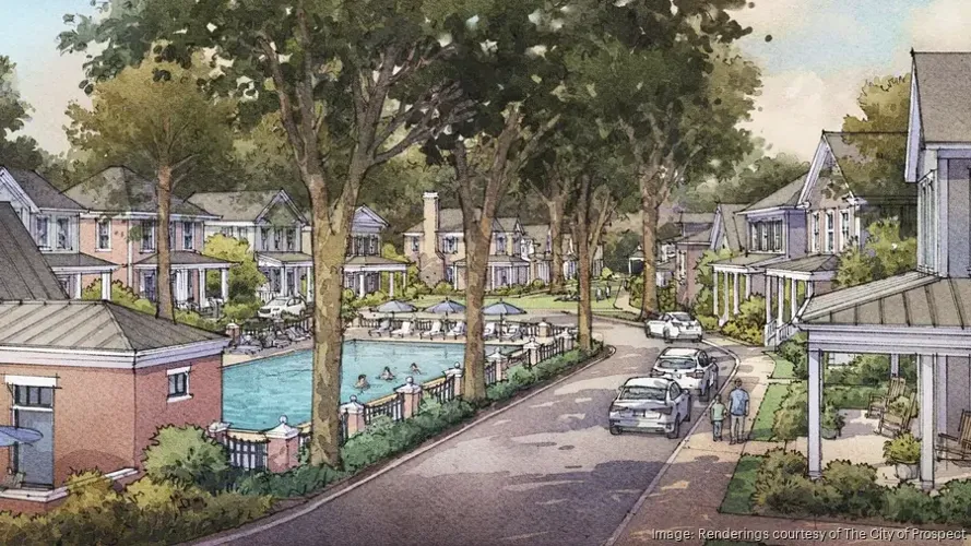 Proposed downtown Prospect rendering